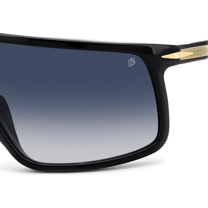 DB 99/Visor, Black Gold/Dark Blue Gradient Lenses