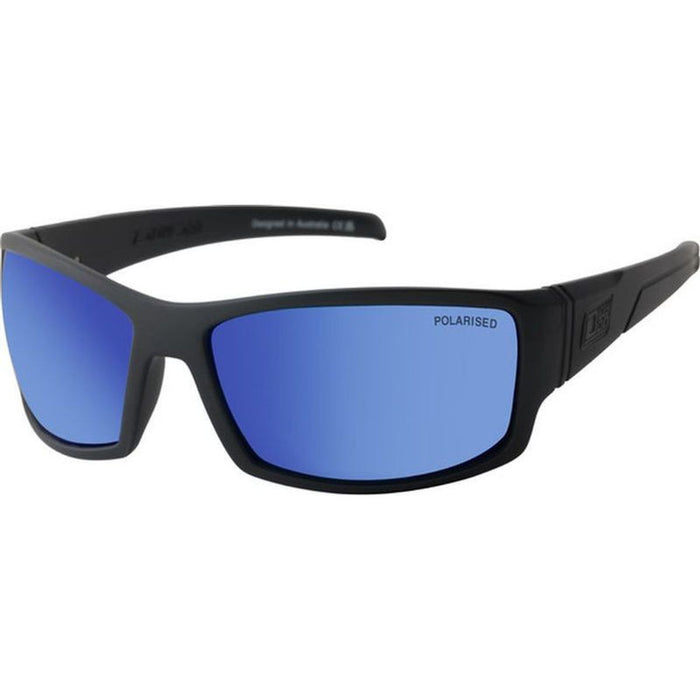 Defendor, Satin Black/Blue Mirror Polarised Lenses