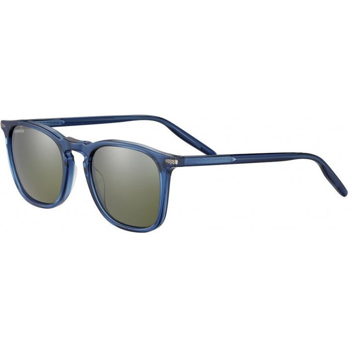 Delio, Shiny Dark Blue/555nm Photochromic Polarised Glass Lenses