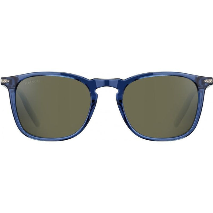 Delio, Shiny Dark Blue/555nm Photochromic Polarised Glass Lenses