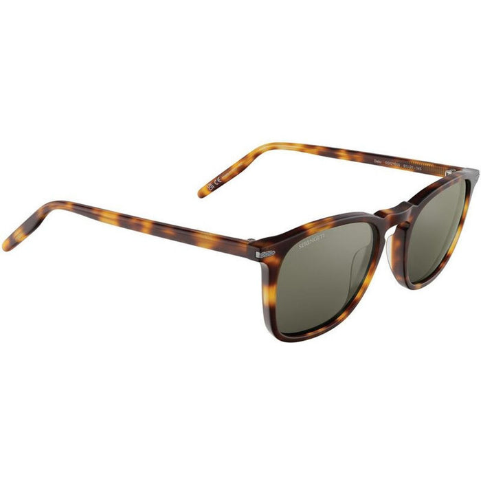 Delio, Classic Tortoise/555nm Silver Photochromic Polarised Glass Lenses