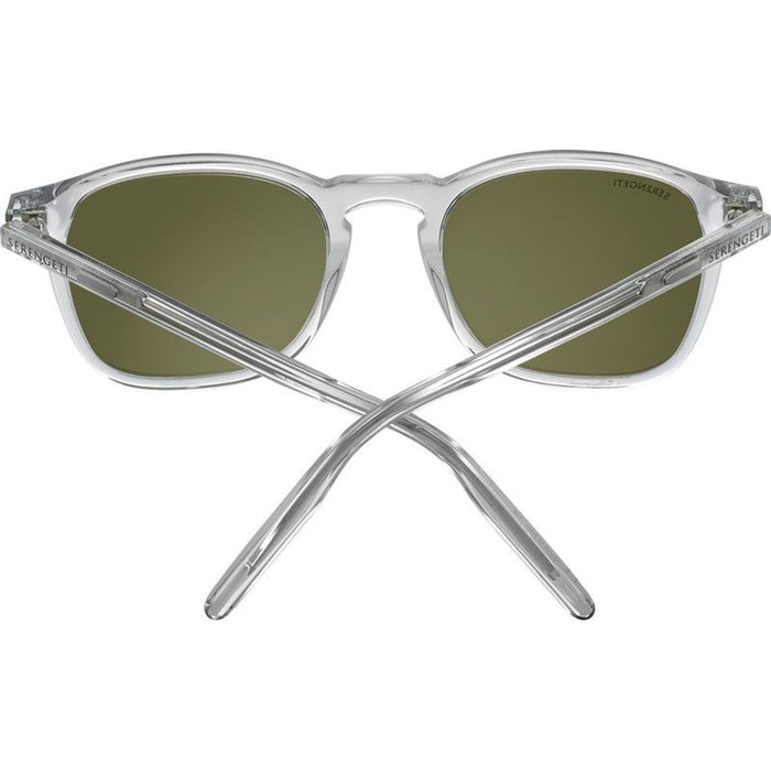 Delio, Shiny Crystal/555nm Photochromic Polarised Glass Lenses
