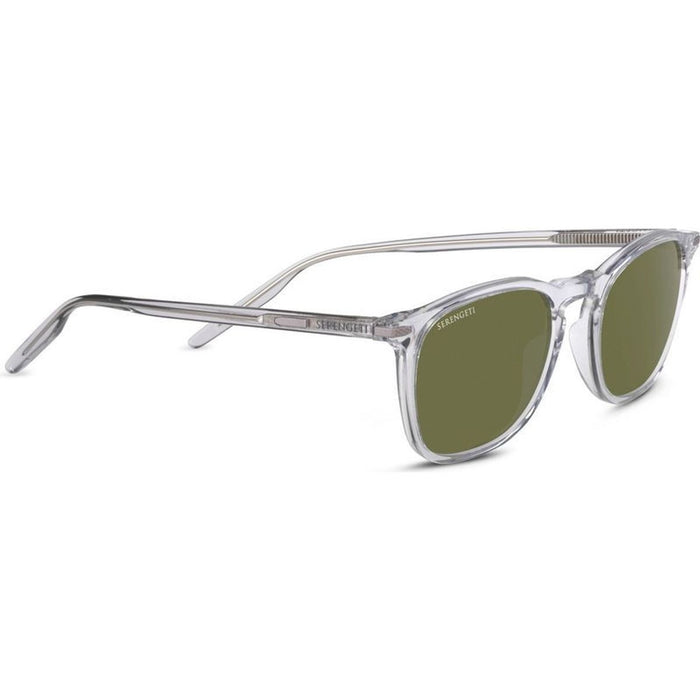 Delio, Shiny Crystal/555nm Photochromic Polarised Glass Lenses