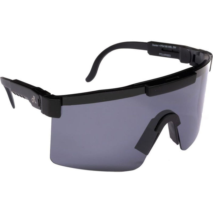 Dexter, Matte Black/Smoke Polarised Lenses
