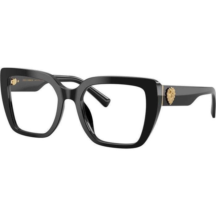 DG3441, Black/Clear Lenses 53 Eye Size