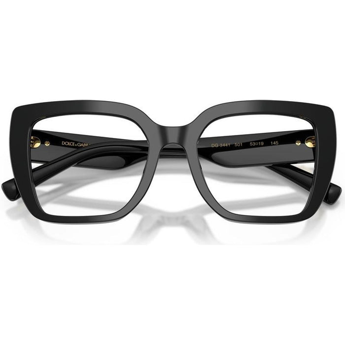 DG3441, Black/Clear Lenses 53 Eye Size