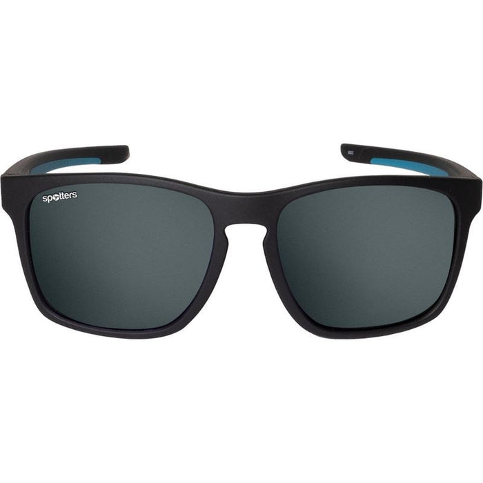 Dingo Kids, Matte Black and Blue/Grey Polarised Lenses
