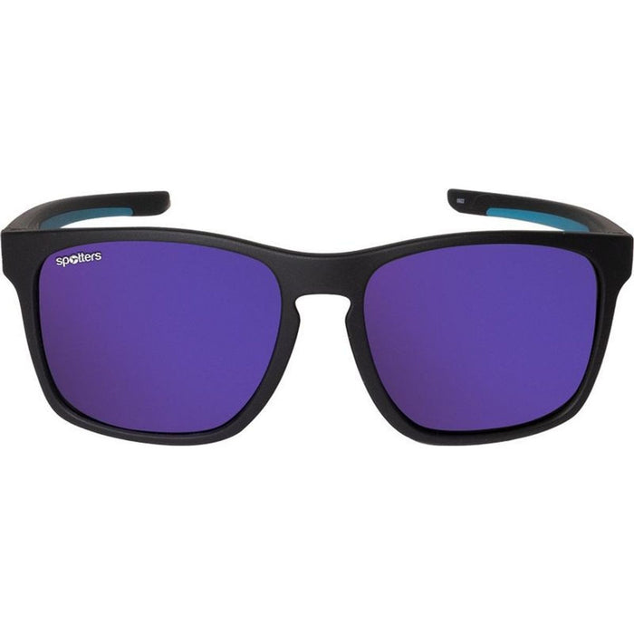 Dingo Kids, Matte Black and Purple/Purple Mirror Polarised Lenses