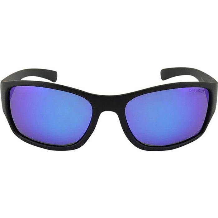 Dingo, Matte Black/Blue Mirror Polarised Lenses