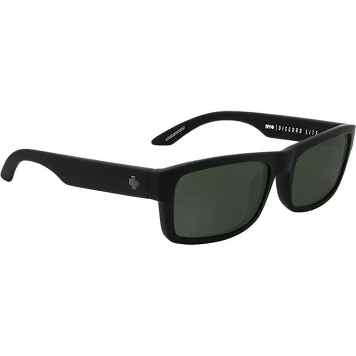 Discord Lite, Soft Matte Black/Happy Grey Green Polarised Lenses