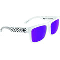 Discord, Slayco Matte White Viper/Bronze with Purple Spectra Lenses