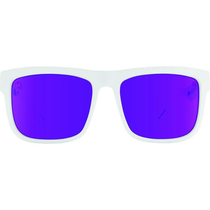 Discord, Slayco Matte White Viper/Bronze with Purple Spectra Lenses
