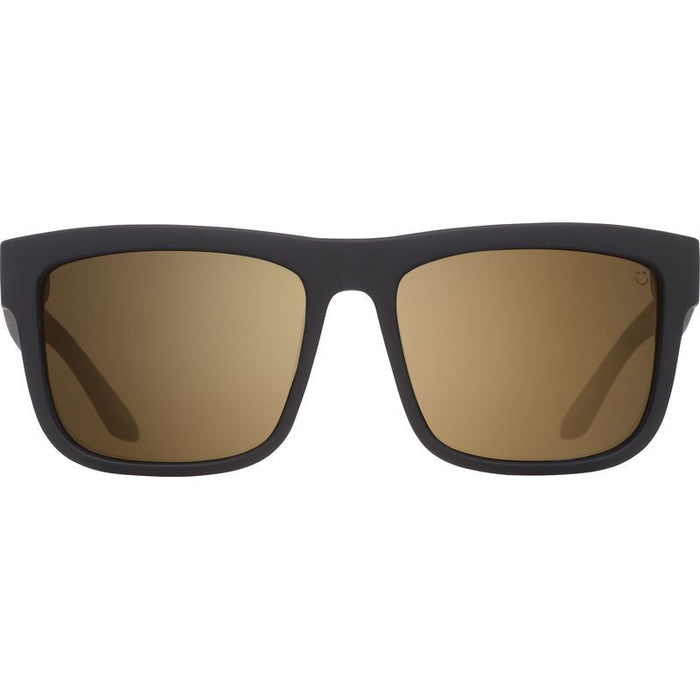 Discord, Soft Matte Black/Happy Bronze Gold Spectra Mirror Lenses