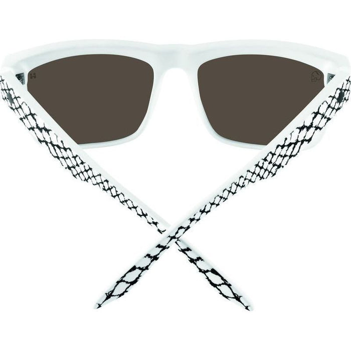 Discord, Slayco Matte White Viper/Bronze with Purple Spectra Lenses