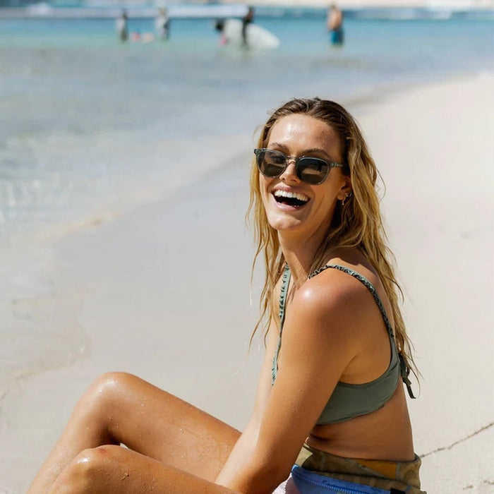 Divide, Eco Crystal Foliage/Neutral Grey Glass Polarised Lenses
