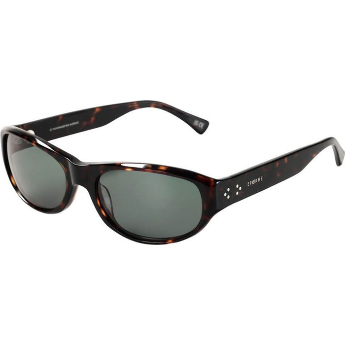 Dome, Polished Dark Tortoise/Green Lenses