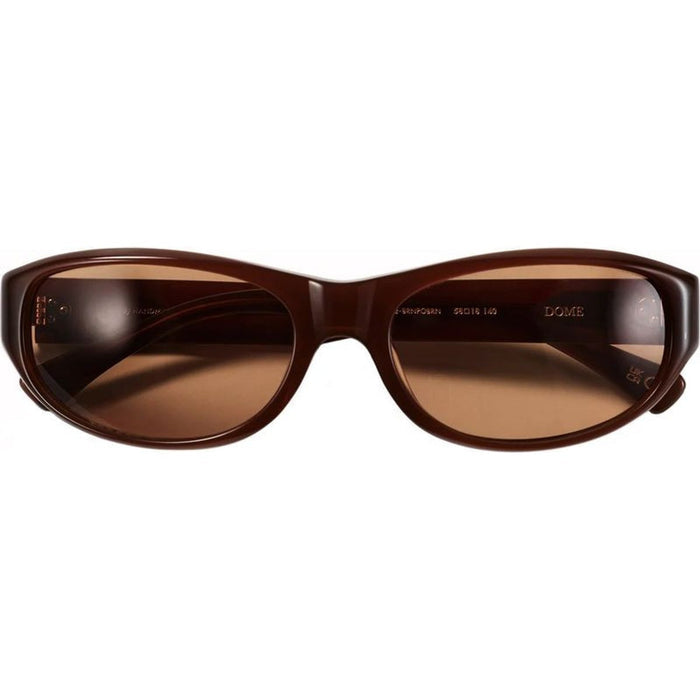Dome, Polished Brown/Brown Lenses
