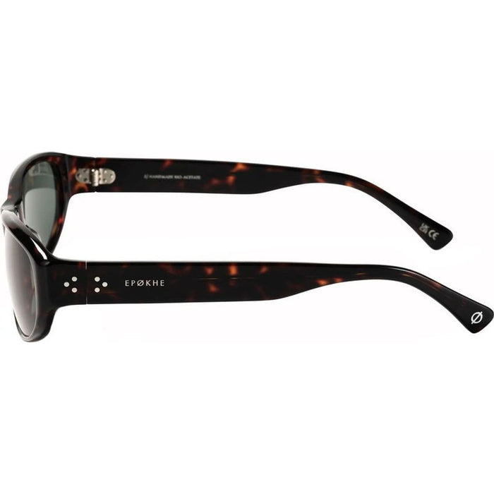 Dome, Polished Dark Tortoise/Green Lenses