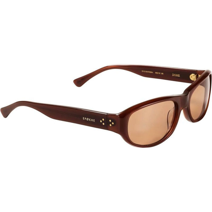 Dome, Polished Brown/Brown Lenses