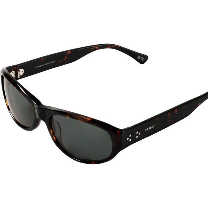 Dome, Polished Dark Tortoise/Green Lenses