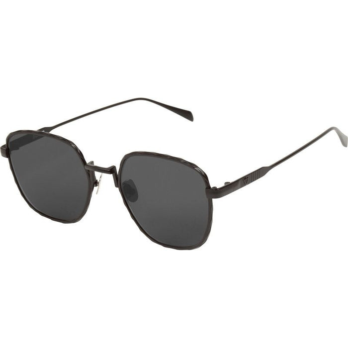 Dotan, Matte Black Titanium/Grey Lenses