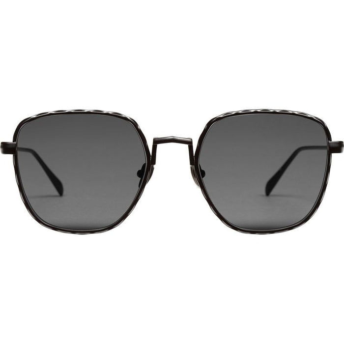 Dotan, Matte Black Titanium/Grey Lenses