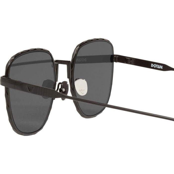 Dotan, Matte Black Titanium/Grey Lenses