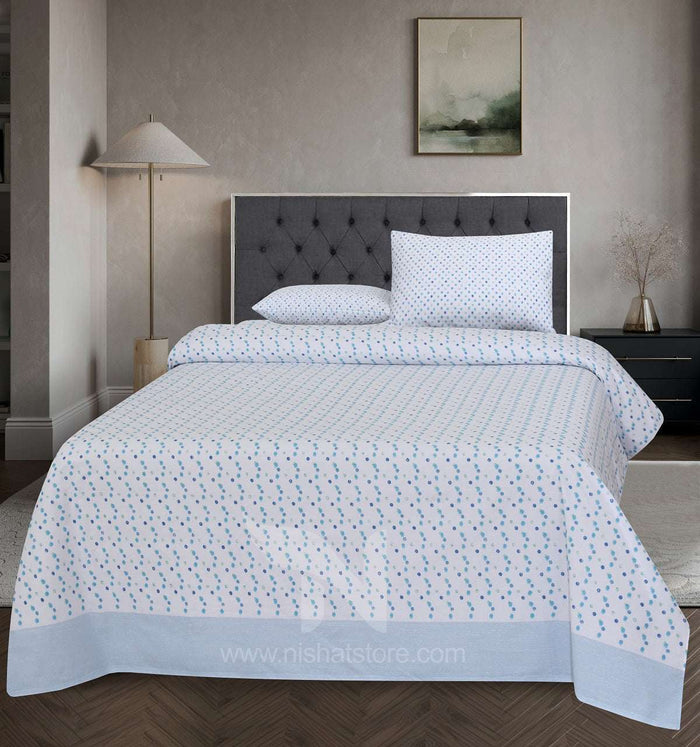Double Bed Sheet Design NC-C 7384 - Nishat Creative Store