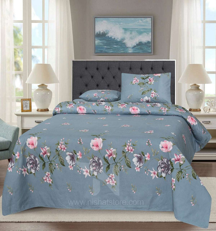 Double Bed Sheet Design NC-C 7396 - Nishat Creative Store