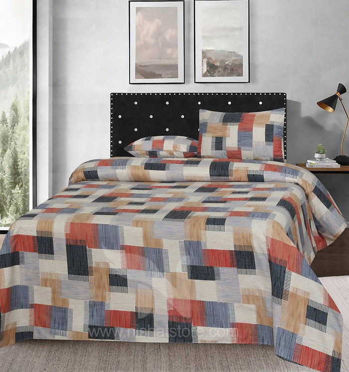 Double Bed Sheet Design NC-M 6056 - Nishat Creative Store
