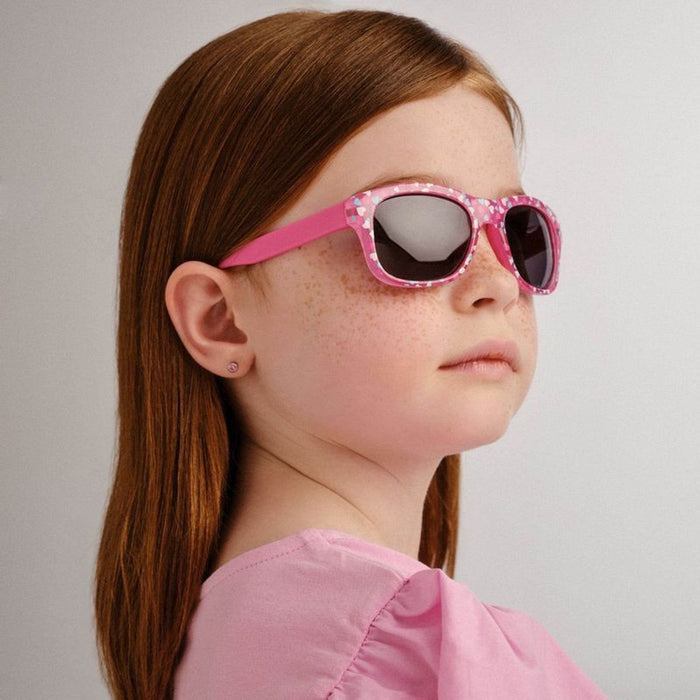 Ducky - Toddler, Pink Heart/Smoke Polarised Lenses