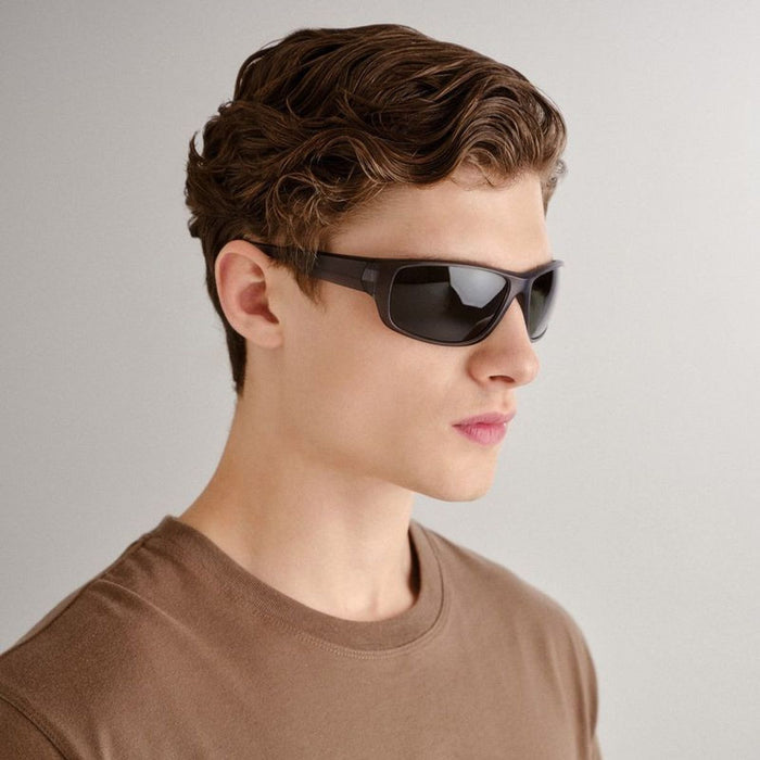 Dundee, Matte Grey/Green Polarised Lenses