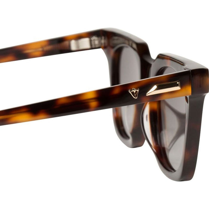 Dylan Kain, Vintage Tort with 24K Gold Trim/Grey Gradient Lenses