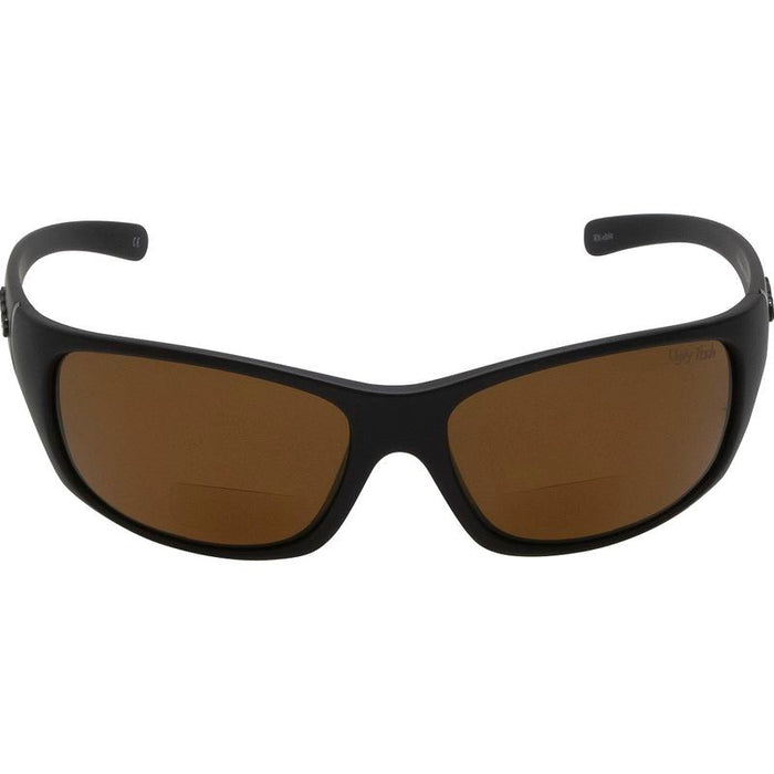 Eclipse, Matte Black/Bifocal +2.0 Brown Polarised Lenses