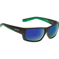 Electra, Matte Black/Green Mirror Polarised Lenses