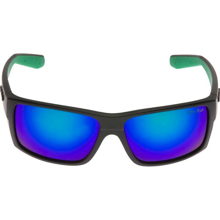 Electra, Matte Black/Green Mirror Polarised Lenses