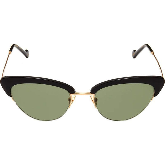 Electra, Gloss Black/Green Lenses