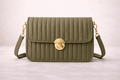 Elegant Dark grayish Brown Pleated Crossbody Bag - Nishat Creative Store