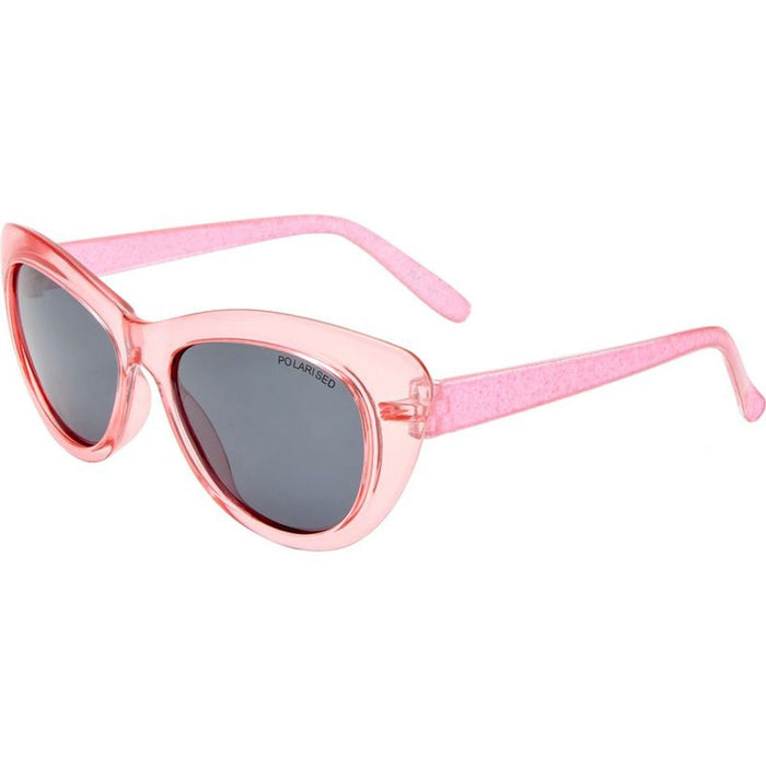 Elk - Kids, Pink Glitter/Smoke Polarised Lenses