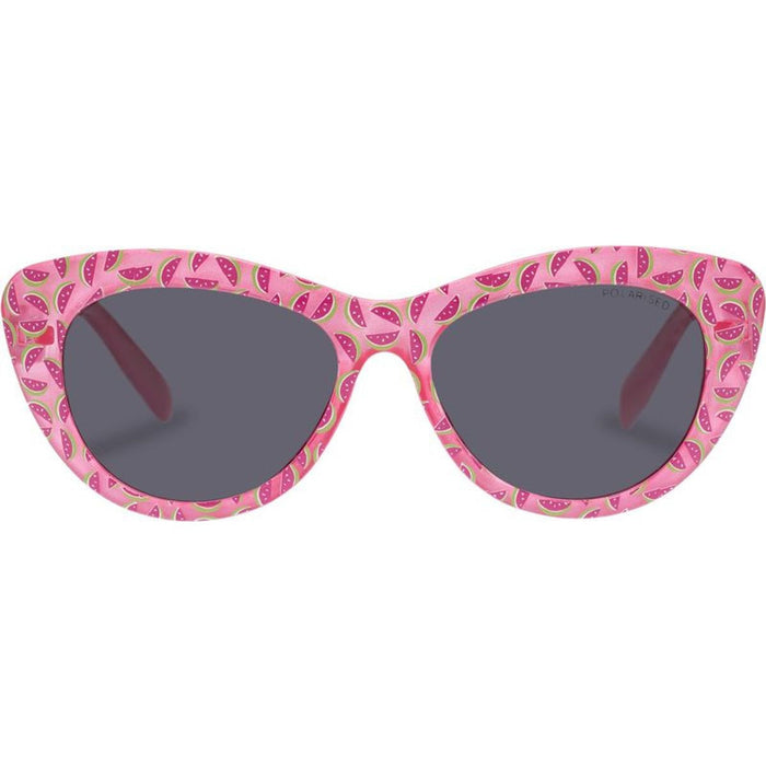 Elk - Kids, Watermelon Pink/Smoke Polarised Lenses
