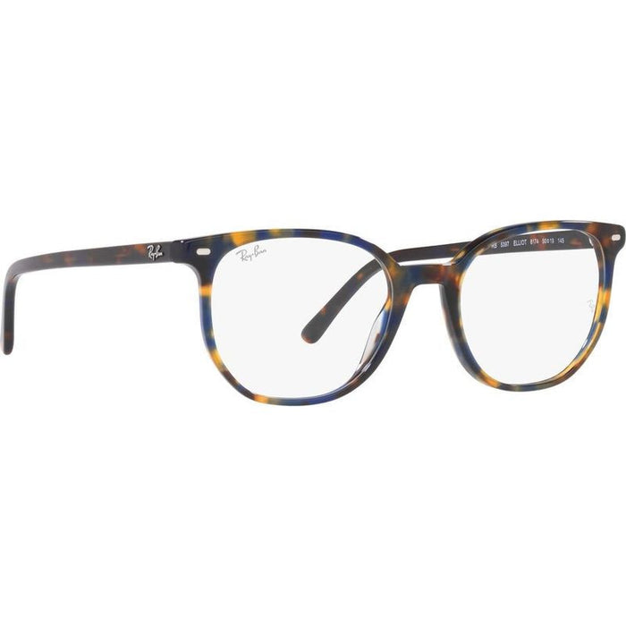 Elliot RX5397, Yellow and Blue Havana/Clear Lenses 48 Eye Size