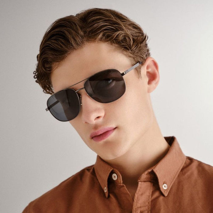 Enmore, Gunmetal/Grey Polarised Lenses
