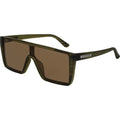 Equinox, Matte Translucent Olive Streak/Brown Polarised Lenses