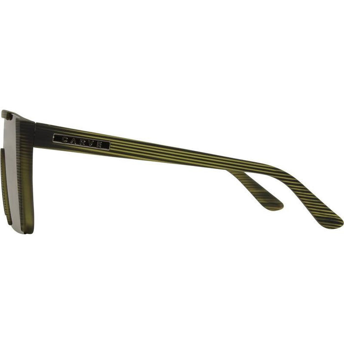 Equinox, Matte Translucent Olive Streak/Brown Polarised Lenses