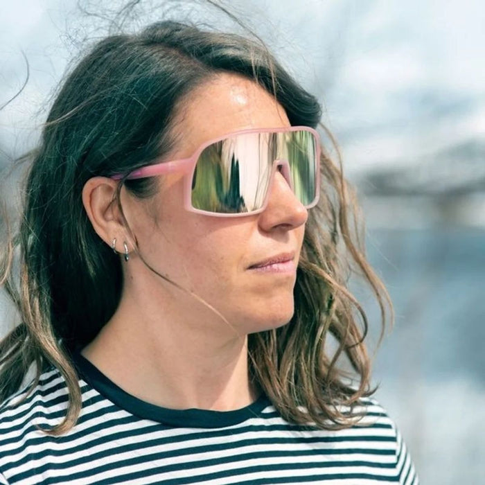 Erica, Pink/Pink Mirror Polarised Lenses