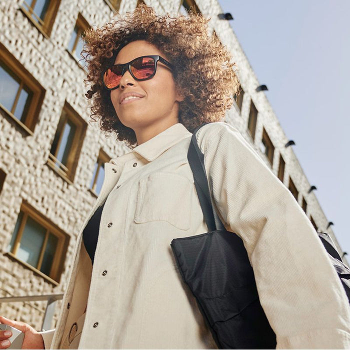 Esteem, Matte Black Frost/Volt+ Ruby Polarised Lenses