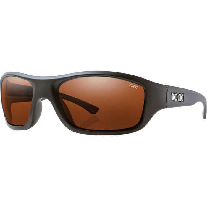 Evo, Matte Black/Copper Mirror Photochromic Polarised Glass Lenses