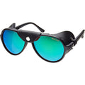 Explorer, Matte Black/Rose Green Mirror HD Polarised Glass Lenses