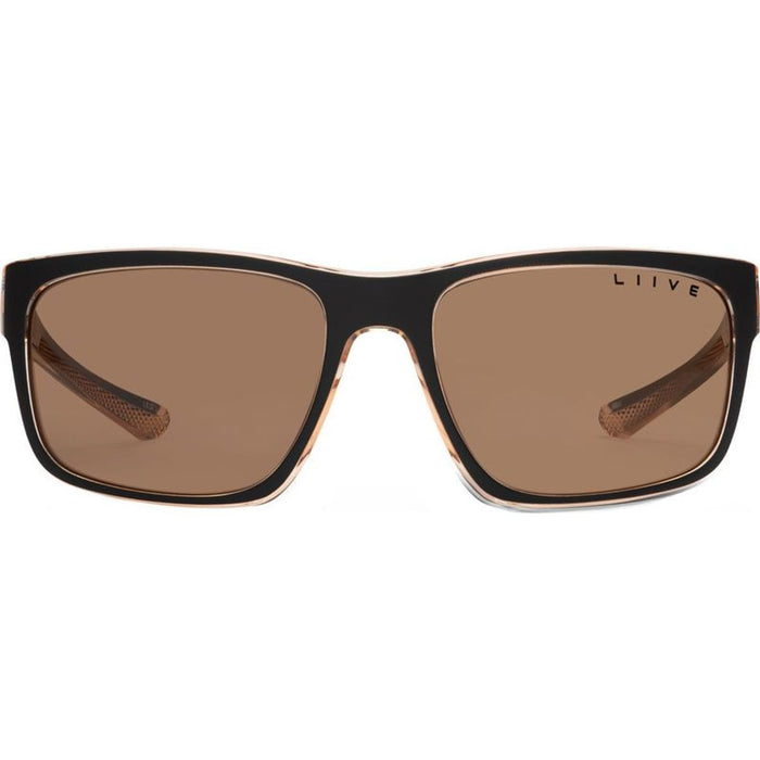Fairway X, Matte Black and Beer/Brown Lenses