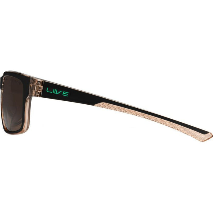 Fairway X, Matte Black and Beer/Brown Lenses
